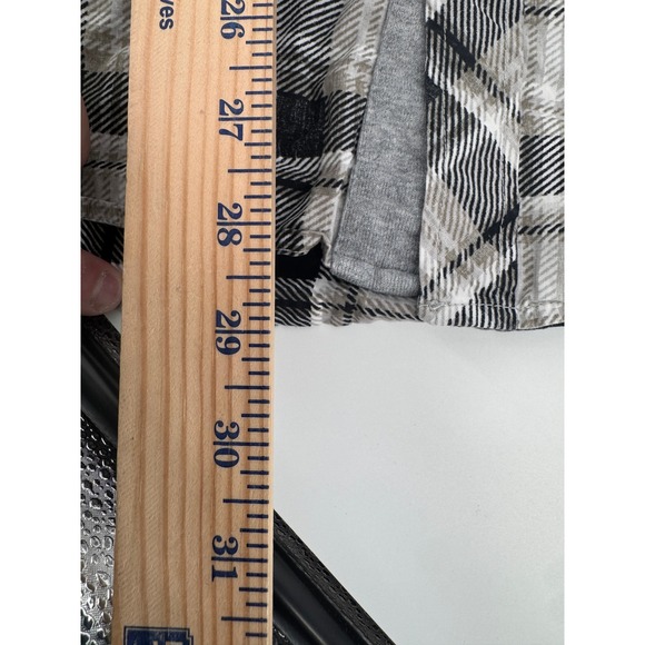 Harley Davidson Flannel Shirt XL Plaid Patches Button Up Embroidered Pearl Snaps - Picture 10 of 15